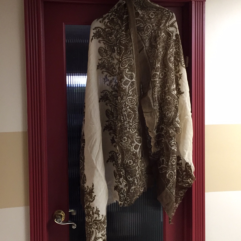 Designer Original Light Wool Scarf Wrap